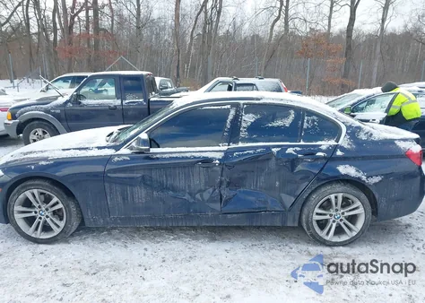 2017 BMW 330I xDrive z USA, uszkodzony, nr VIN WBA8D9G38HNU61986